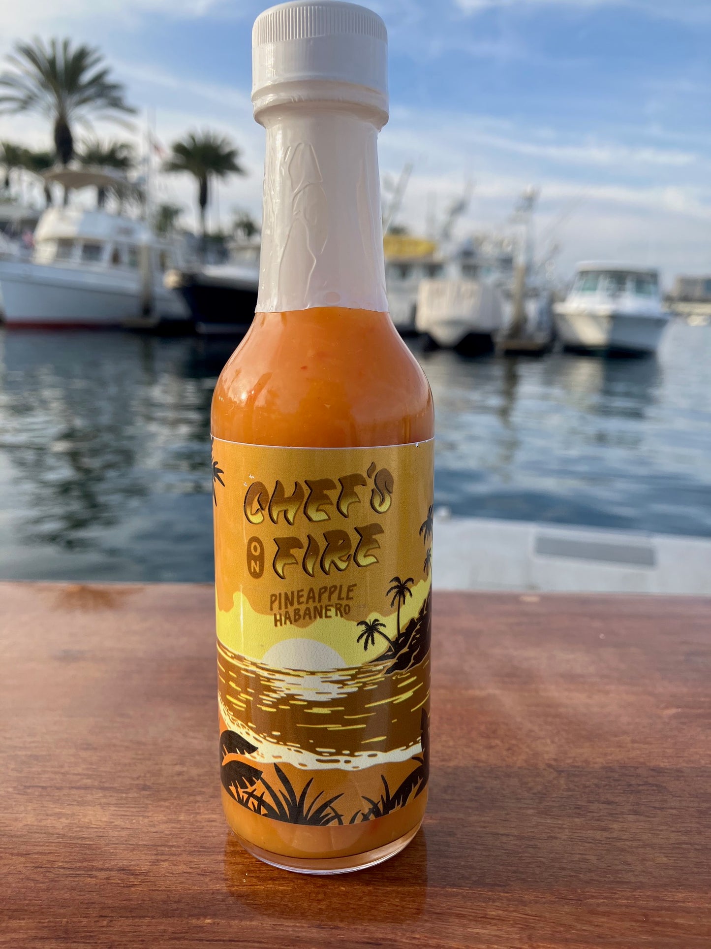 Pineapple Habanero: Chef's On Fire Hot Sauce